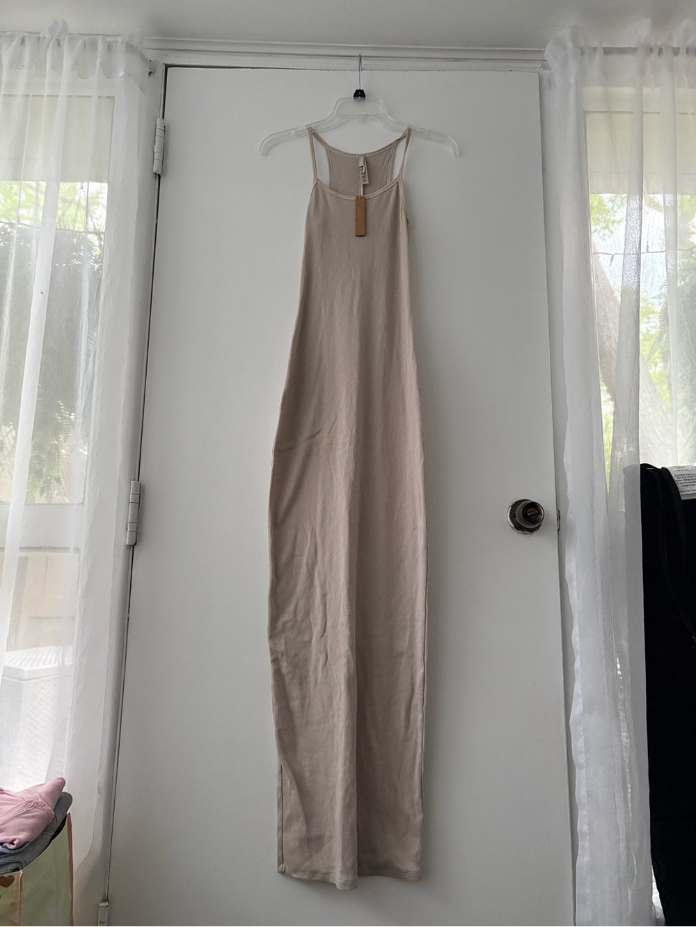 Skims NWT Maxi Cotton Dress
